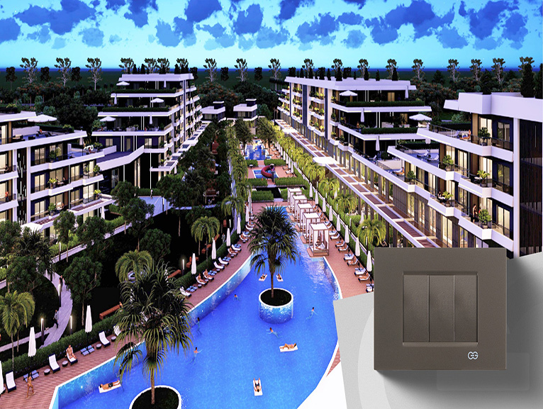 G�NSAN ELEKTR�K, OTTO 007 KONUT PROJES�'NDE YER ALDI